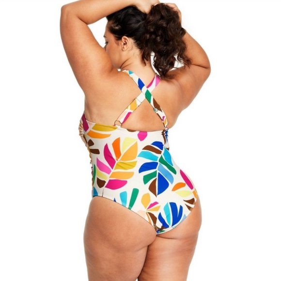 Tabitha Brown Plus One-Piece Swimsuit - Picture 2 of 9